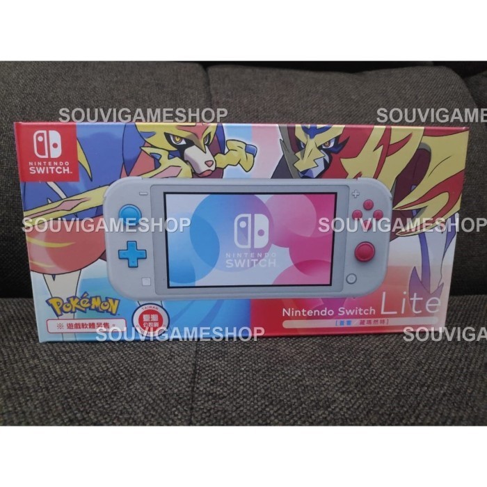 Paling Murah  Nintendo Switch Lite Zacian And Zamazenta Edtn English Termurah Terlaris Promo