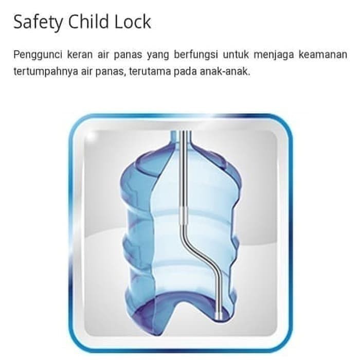 Dispenser Sanken Galon Bawah Hwd-C535Ic (Normal, Cold And Hot)
