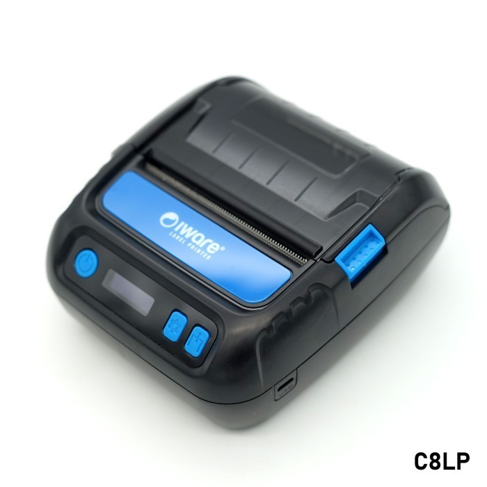 Printer Label Portable Iware Iw-C8Lp 80Mm - Setara Panda Prj-80Bl
