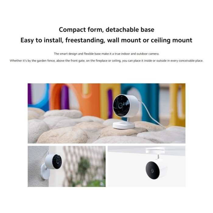 Xiaomi Mi Smart Ip Camera Aw200 Wifi Cctv Outdoor Ip65 1080P 120