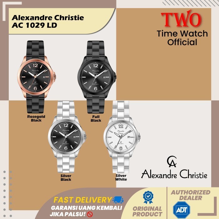 Alexandre Christie Wanita Ac 1029 Ld Ac 1029 Ac1029Ld Stainless Steel
