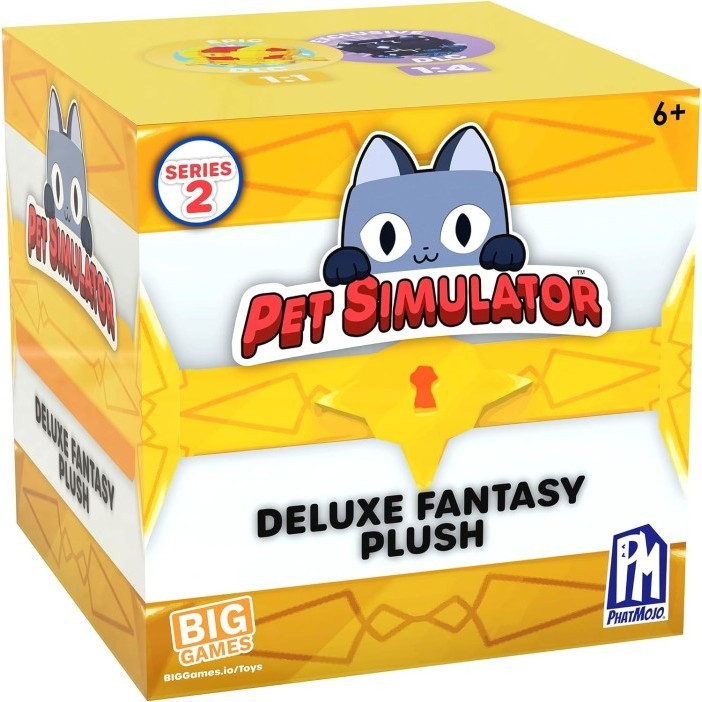 PET SIMULATOR X - Giant Mystery Pet Treasure Deluxe Fantasy Plush