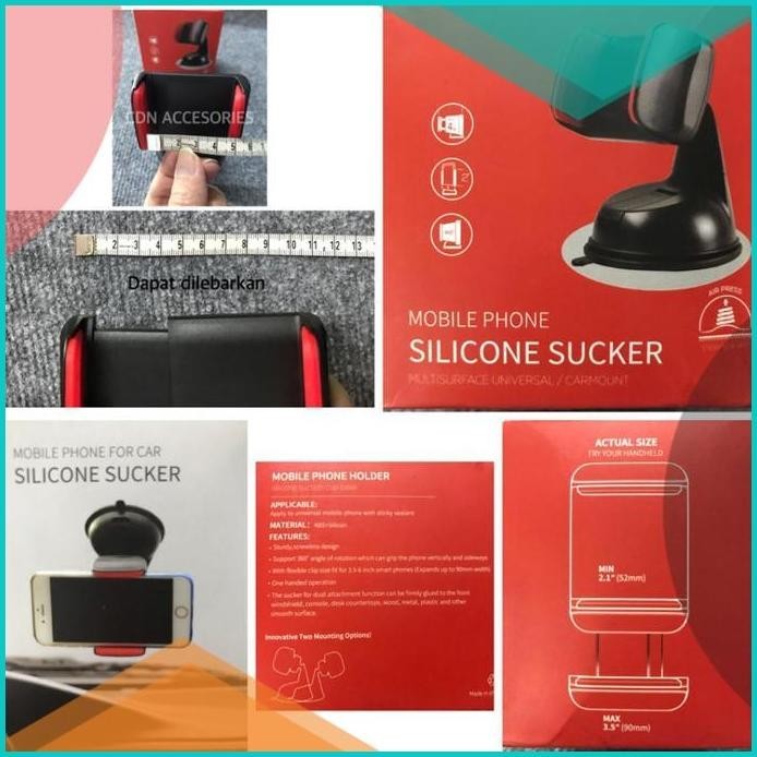Holder Hp Mobil/Pegangan Hp Kaca Mobil/Pegangan Handphone Kaca Mobil 1