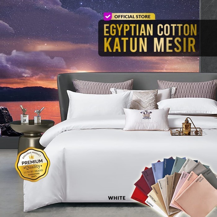 Sprei Quiltcover Set Katun Mesir / Egyptian Cotton Premium