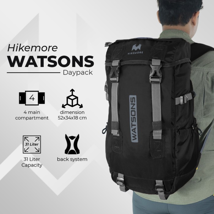 Tas Ransel Daypack Travelling Hikemore Watsons Outdoor