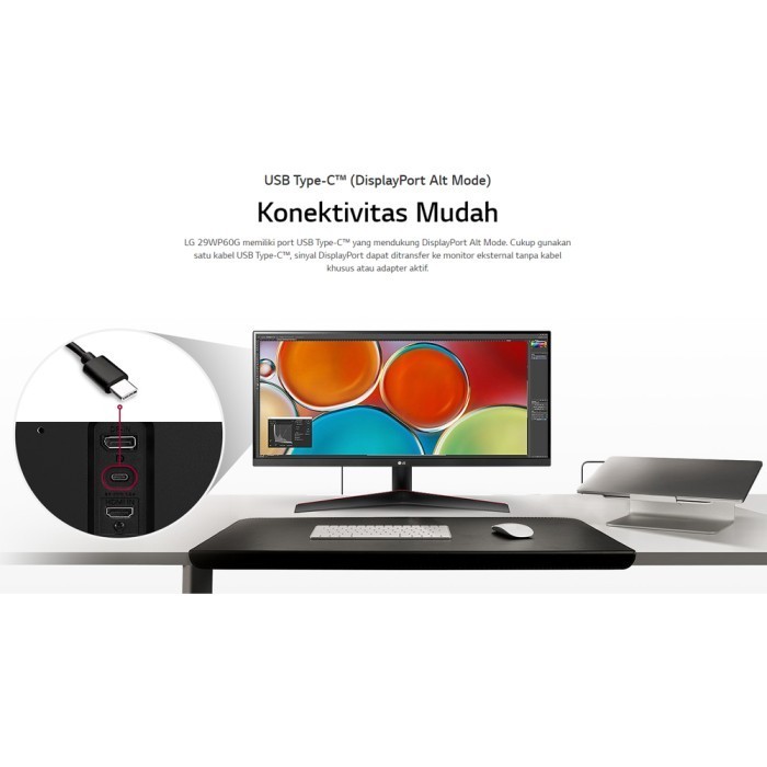 Lg Ultrawide 29Wp60G-B 29" Wfhd Ips Monitor Amd Freesync Hdr10
