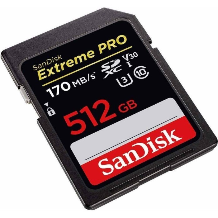 Sd Card Sandisk Extreme Pro Sdxc 512Gb 170Mb/S (Sdsdxxy-512G-Gn4In)