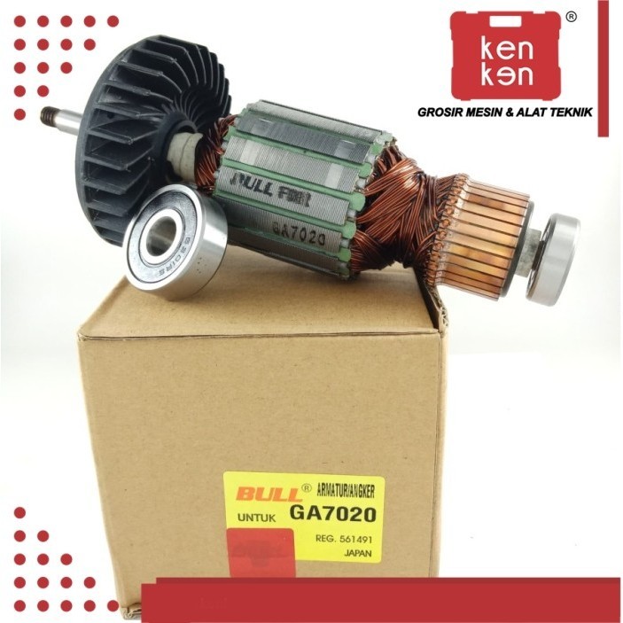 ARMATURE GERINDA GA7020 BULL ANGKER GERINDA GA 7020 GURINDA 7020 BULL