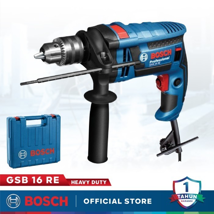 Gsb 16 Re Bosch Impact Drill / Bor Beton Bosch Gsb16Re