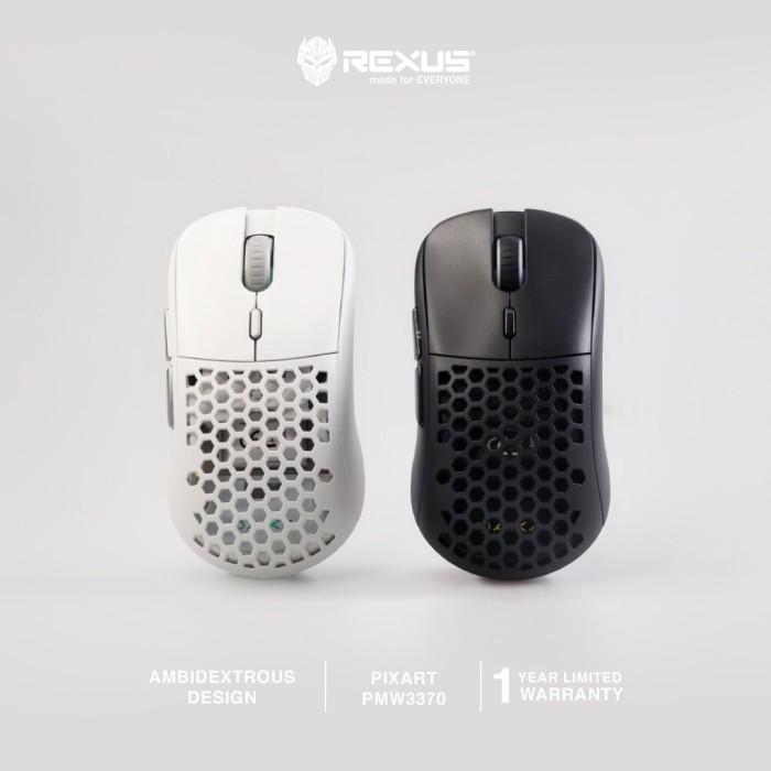Rexus Daxa Air 2 Pro Wireless Gaming Mouse - Daxa Air Ii Pro Wireless