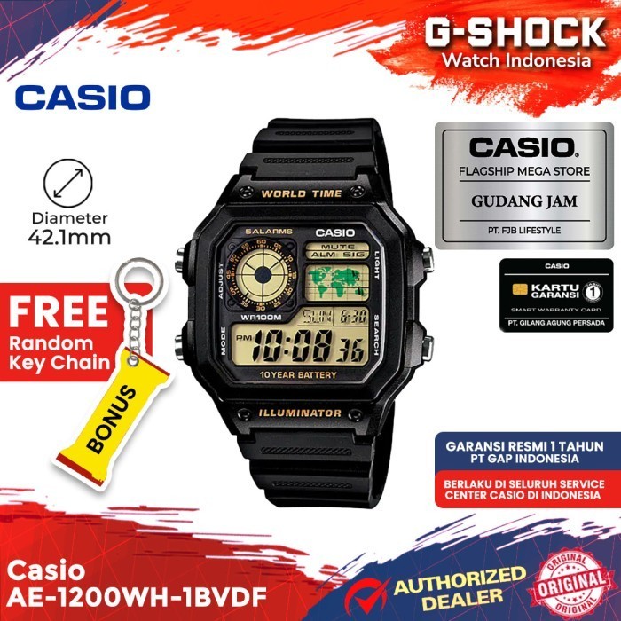 Casio General Ae-1200Wh-1Bvdf Ae-1200Wh Ae-1200 Ae1200Wh Ae 1200Wh