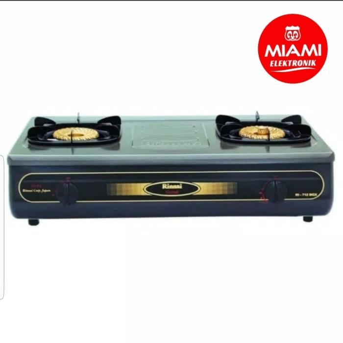 Kompor Gas Rinnai 2 Tungku Ri712Bgx / Rinnai Ri 712Bgx