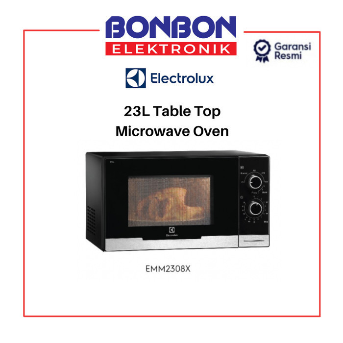 Electrolux Microwave Oven Emm2308X / Emm 2308X / Emm 2308 X Termurah Terlaris Promo
