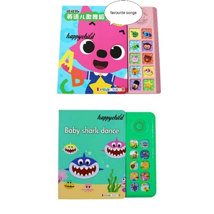 

Original Pinkfong Sound Book Audio Bukufavourite Songs Baby Shark Son