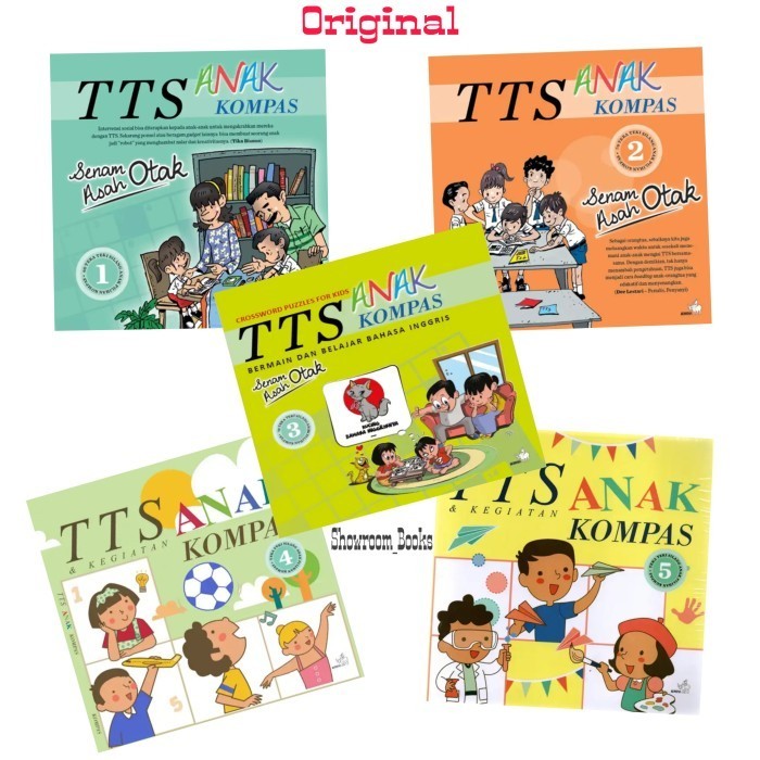 

Buku Tts ( Teka Teki Silang ) Anak Kompas Jilid 1 2 3 4 5 6 7 8 9 10