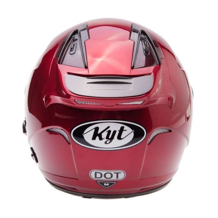 Helm Kyt Galaxy Slide Flat R Solid - Red Maroon
