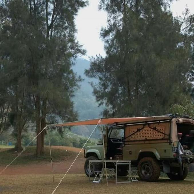 Paket Tenda Awning Mobil Campervan Camping 3x3M - Samping Size
