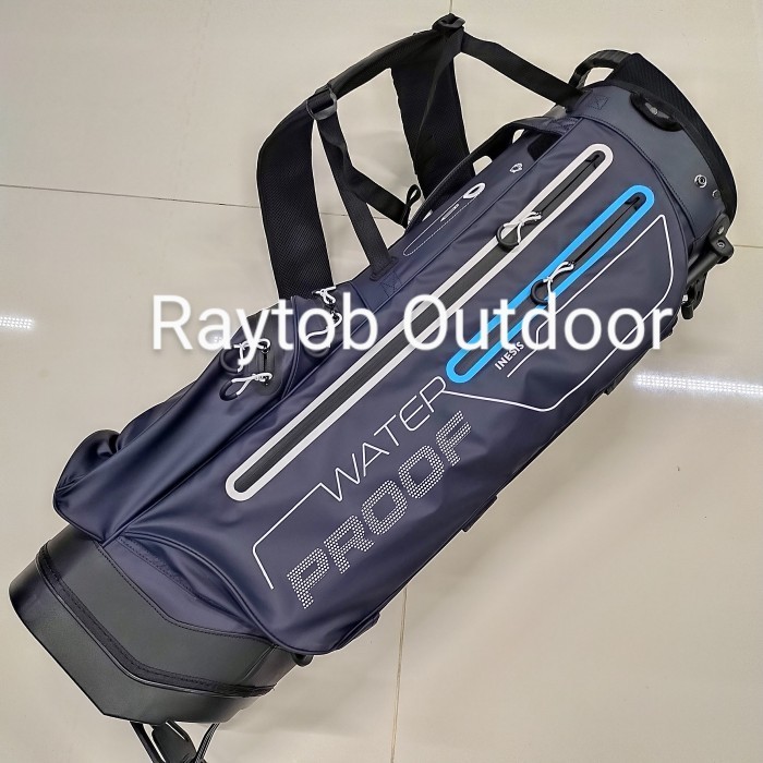 Tas Stick Golf Waterproof Golf Bag Inesis Navy