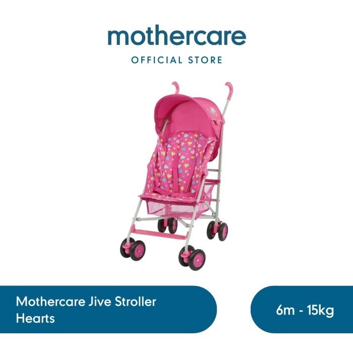 Mothercare Jive Stroller Hearts - Stroller Kereta Dorong Anak Bayi Termurah Terlaris Promo