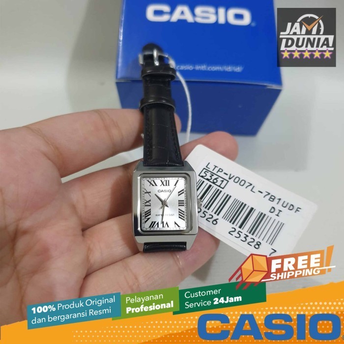 Casio Original Ltp-V007L-7B1 Ltp V007L 7B1 V 007 L Ltpv007 Wanita Termurah Terlaris Promo