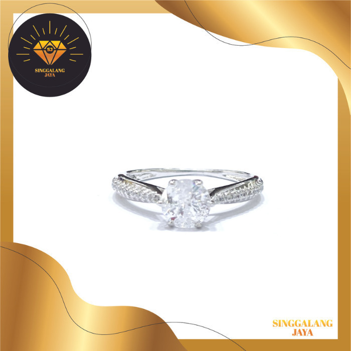 Cincin Emas Cincin Wanita Emas 750 Emas Asli Termurah Terlaris Promo