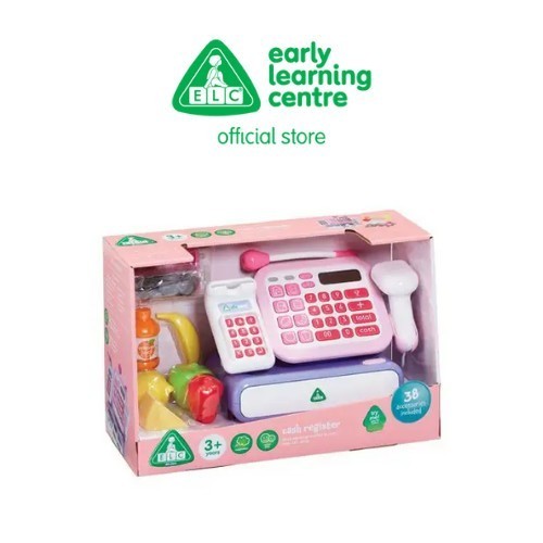 Elc Cash Register Pink - Mainan Edukasi Aktivitas Kasir Anak