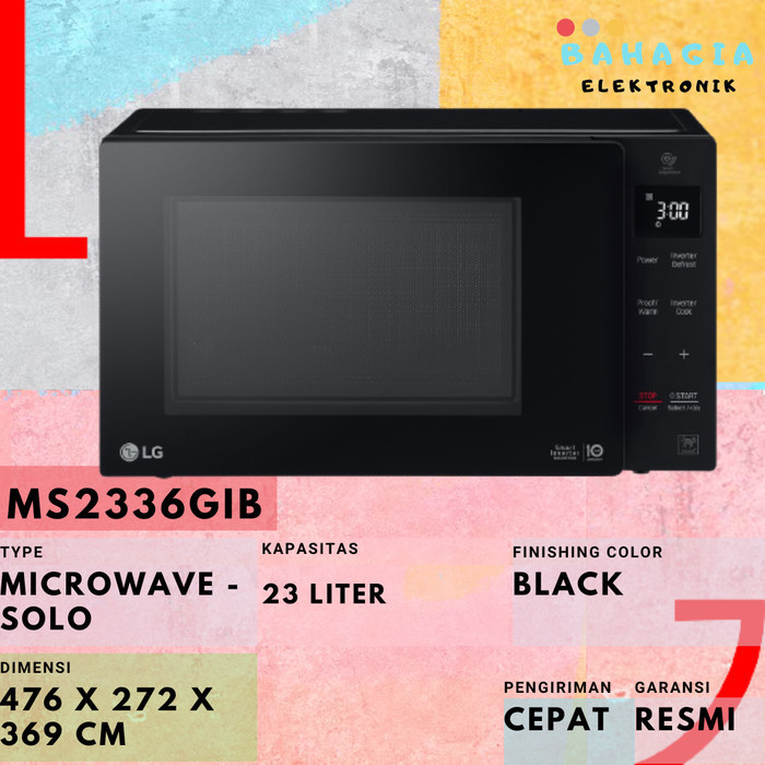 Lg Counter Top Microwave Ms2336Gib