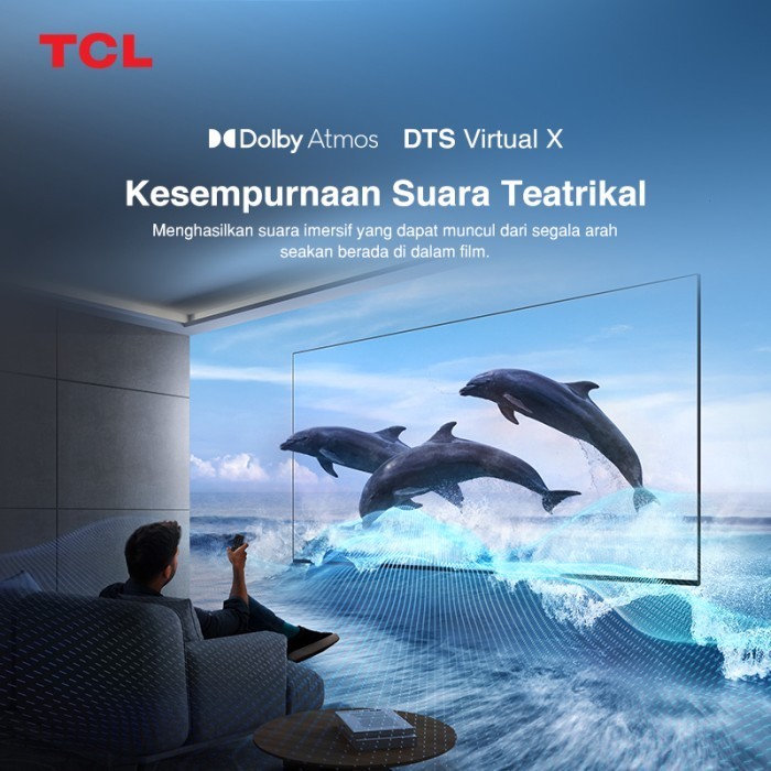 Tcl 50 Inch Qled Google Tv 4Kuhd - Dolby Atmos/Vision - Memc - 50Q6