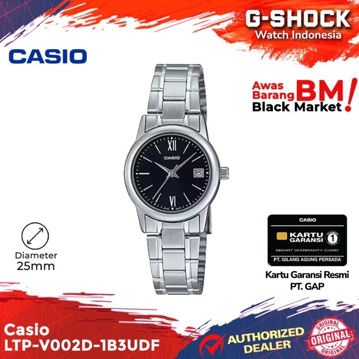 Casio General Ltp-V002D-1B3Udf Ltp-V002D Ltp-V002 Ltpv002D Ltp V002D Termurah Terlaris Promo