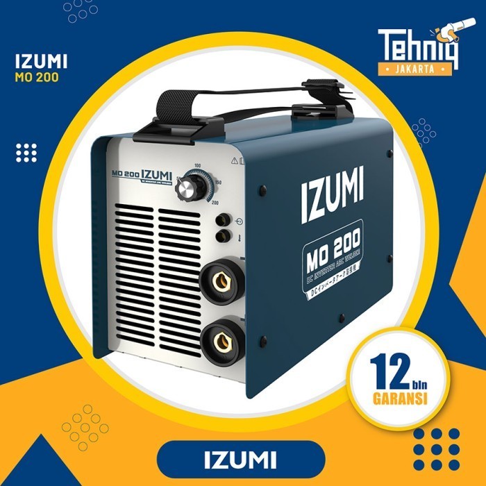 Mesin Las Listrik Izumi Mo 200 / Trafo Las Inverter Welding Termurah Terlaris Promo