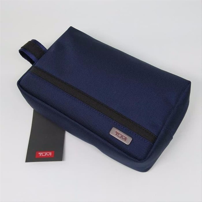 Tumi Small Kit/Small Pouch - Navy