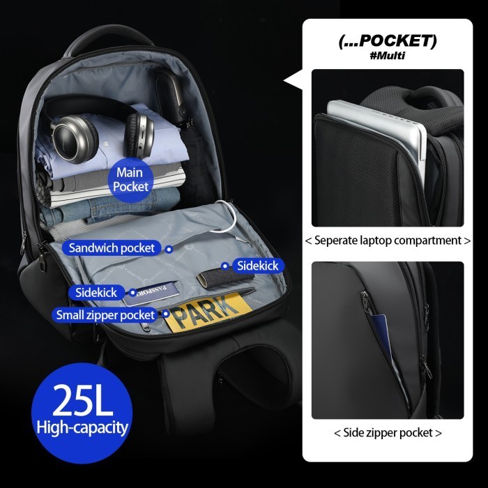 Tas Ransel Tigernu - Tigernu Backpack T-B3164Tpu