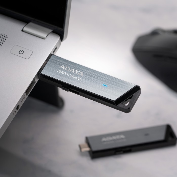 Ssd Adata Ue800 512Gb - Ssd Portable External Ssd Usb 3.2 Gen2 Type-C Termurah Terlaris Promo