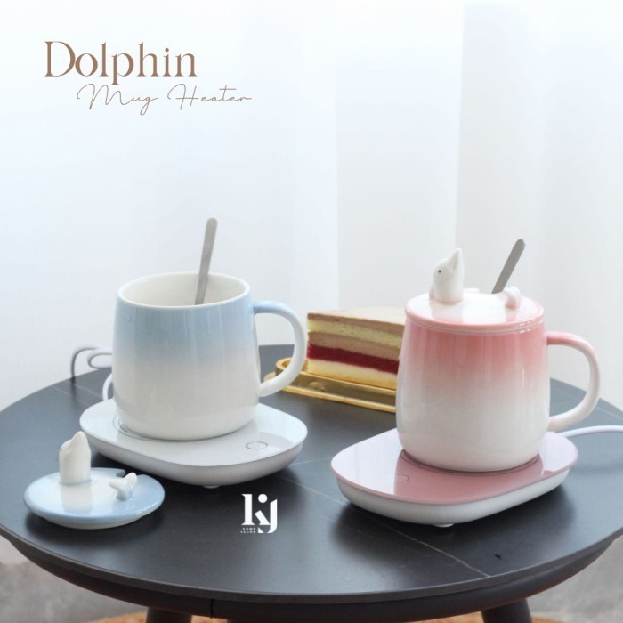 KJ - Dolphin Mug Heater / Mug Heater Portable / Mug Heater Listrik