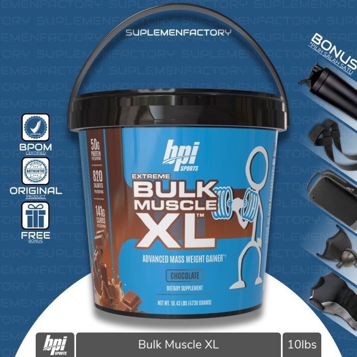 BPI EXTREME BULK MUSCLE XL WEIGHT MASS GAINER BPI SPORTS