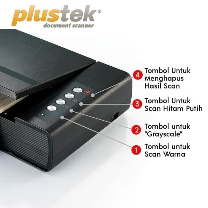 Plustek Scanner Opticbook 4800