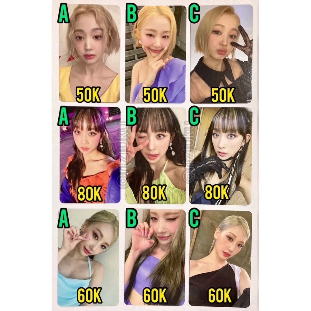 

Secret Number Tap Album Photocard Pc