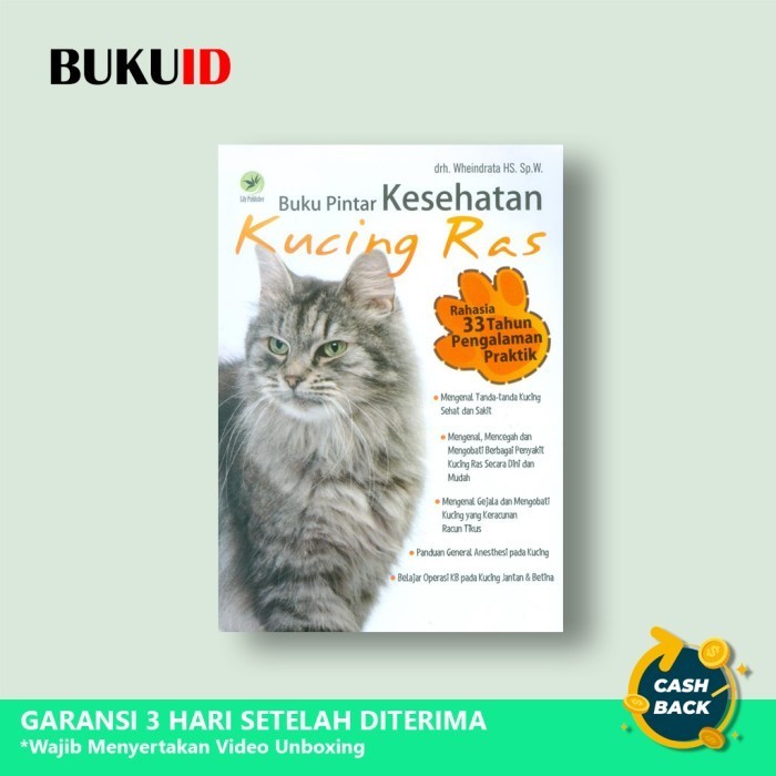 

Buku Pintar Kesehatan Kucing Ras