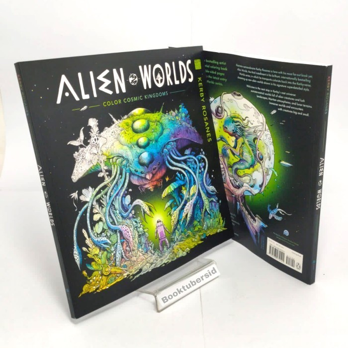 

Coloring Book Alien Worlds: Color Cosmic Kingdoms By Kerby Rosanes