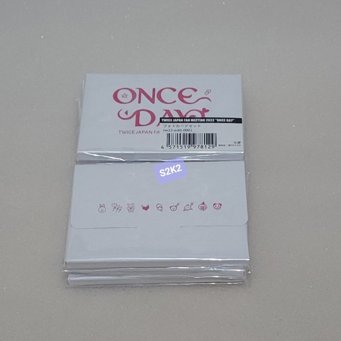 

Twice Photocard Set Once Day Fan Meeting 2022 (Official)