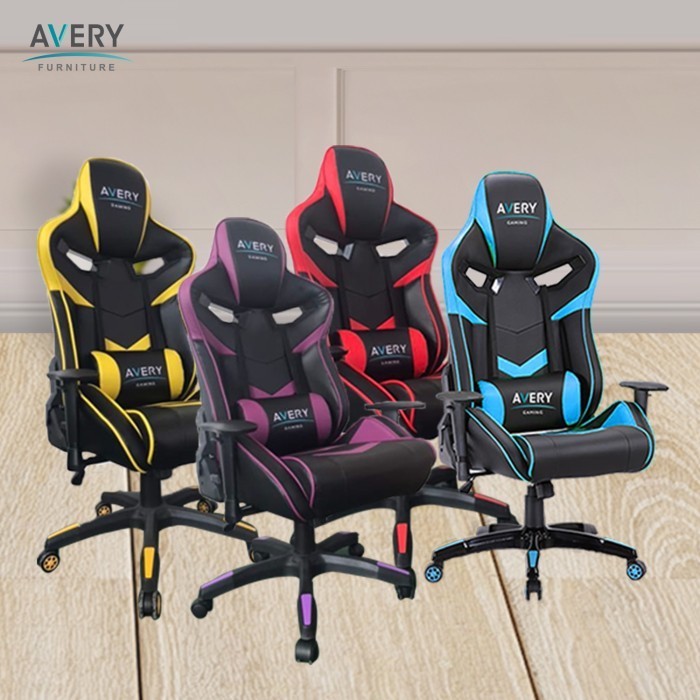 Ogc002 - Kursi Gaming Avery Dengan Back Support