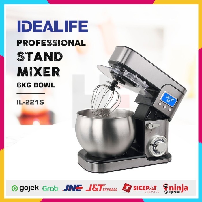 Idealife Professional Stand Mixer Multi Speed Il-221 S