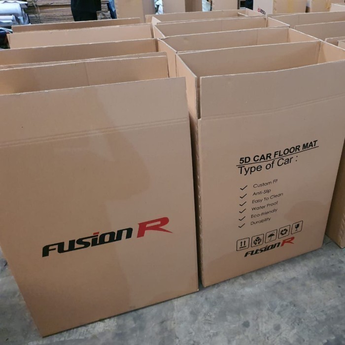 Fusion R Karpet Mobil 5D Innova Zenix Hybrid Premium Car Carpet Carbon