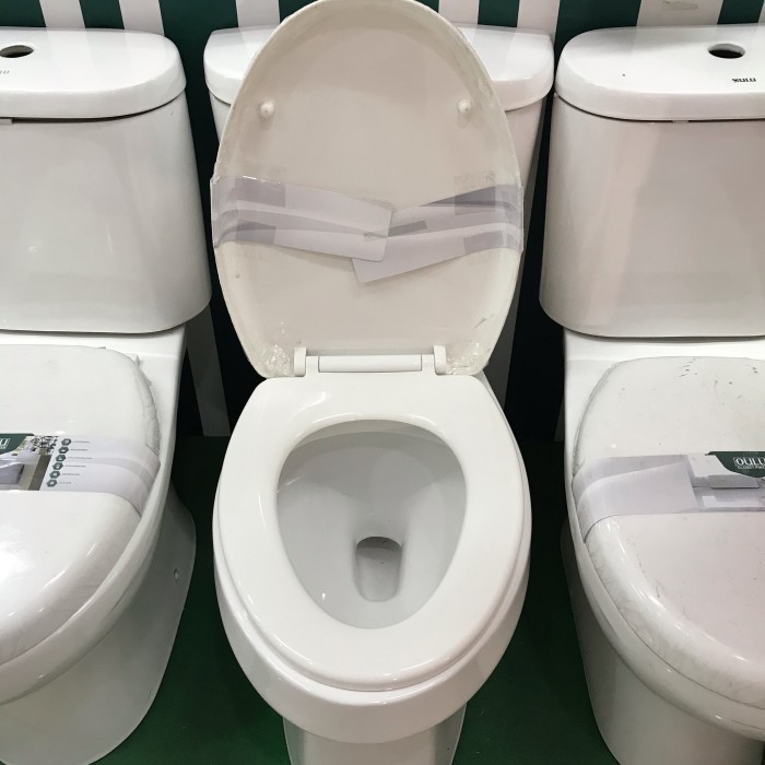 Oulu A 626 Two Piece Toilet White / Kloset Duduk