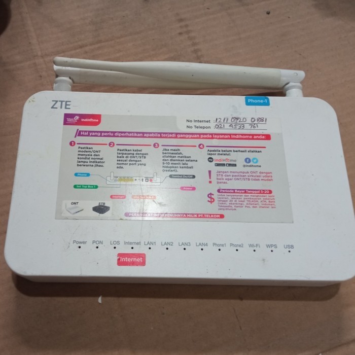 New!!! ZTE F609 V3 modem gpon onu