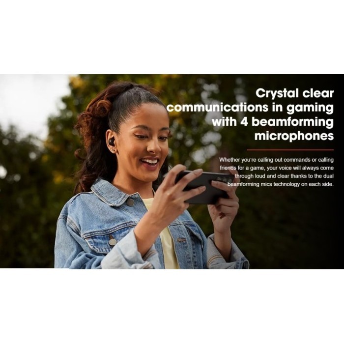 Jbl Quantum Air Tws Air True Wireless Noise Cancelling Gaming Earbuds