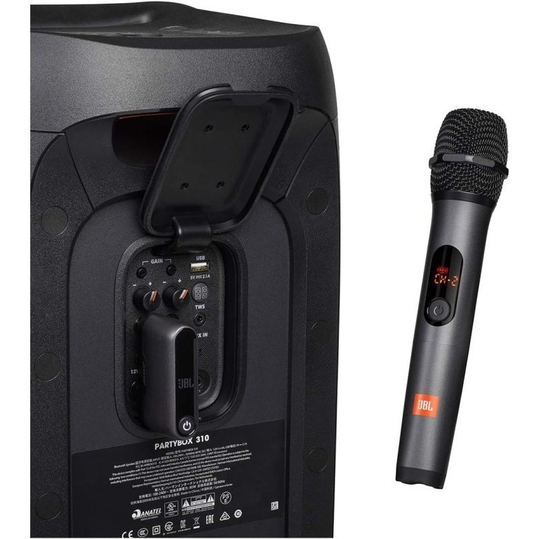 Jbl Wireless Microphone Set 2 Mic Karaoke Wireless With Receiver