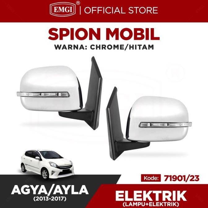 Barang Bagus Emgi - Spion Agya / Ayla 2013 S.D 2017 - Spion Mobil Elektrik