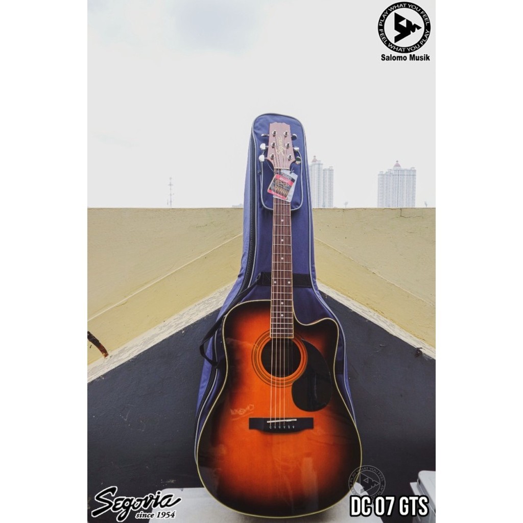 Gitar Akustik Elektrik Segovia Dc07 Varian Warna