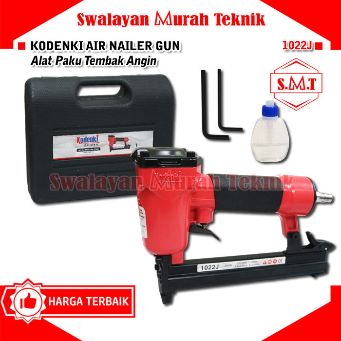 

KODENKI 1022J ALAT STAPLES ANGIN PAKU TEMBAK U AIR NAILER STAPLER GUN